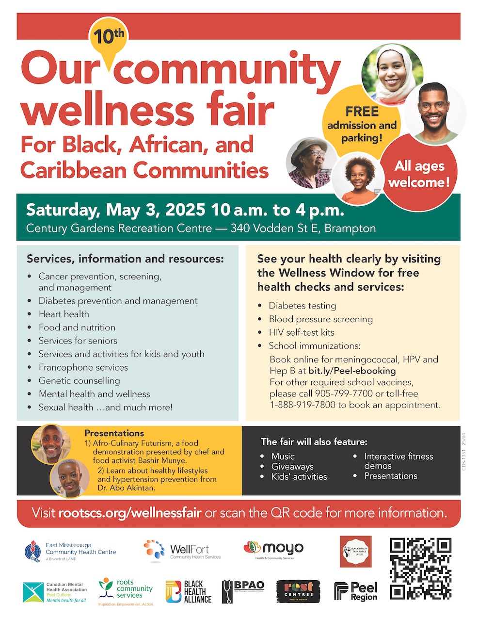 Wellness Community Fair Flyer October 2025